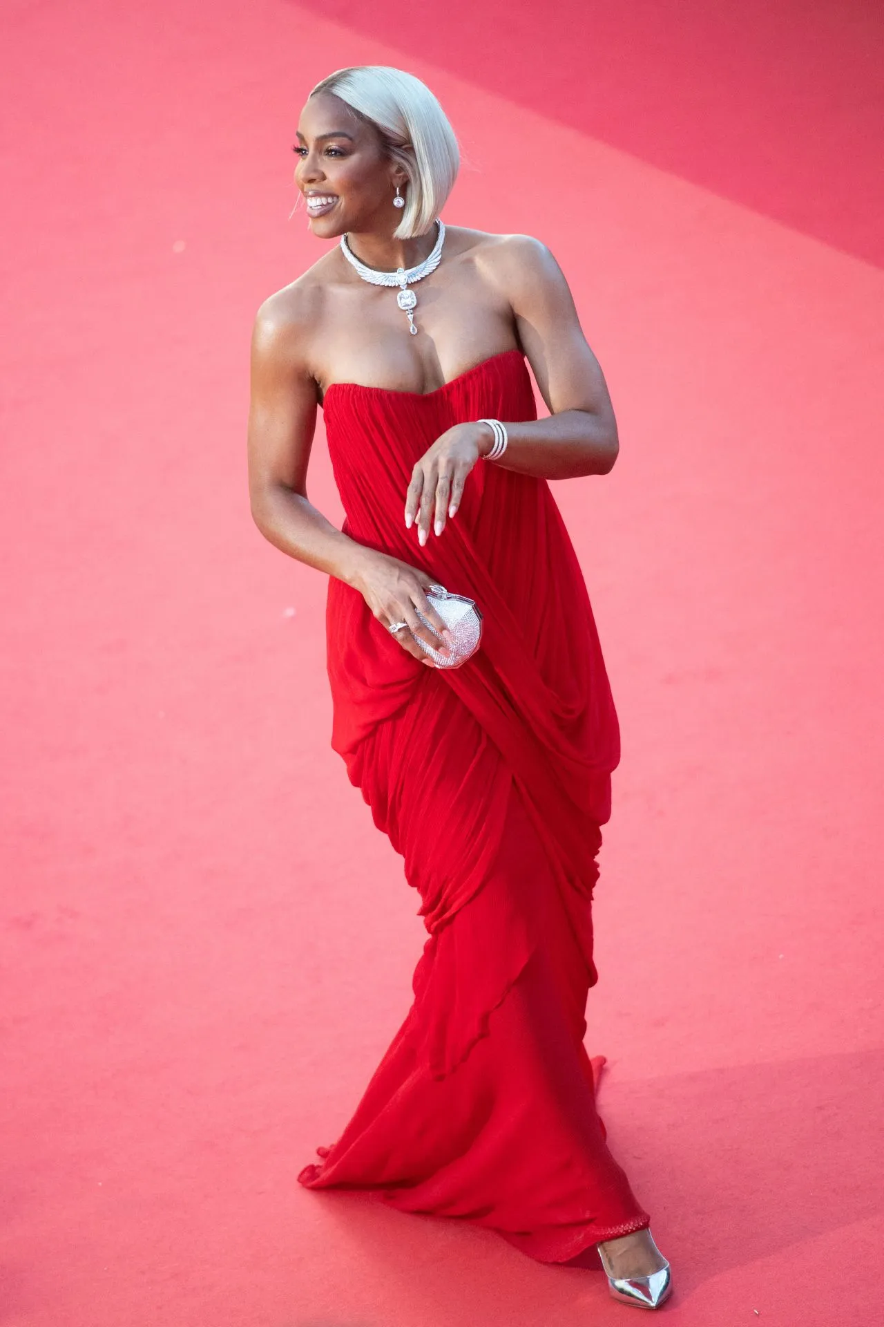 KELLY ROWLAND STILLS AT MARCELLO MIO RED CARPET CANNES FILM FESTIVAL